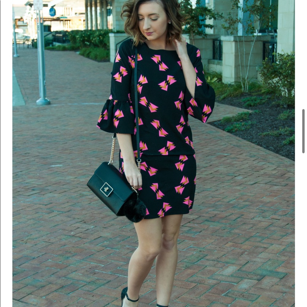 Julie Brown bell sleeve dress